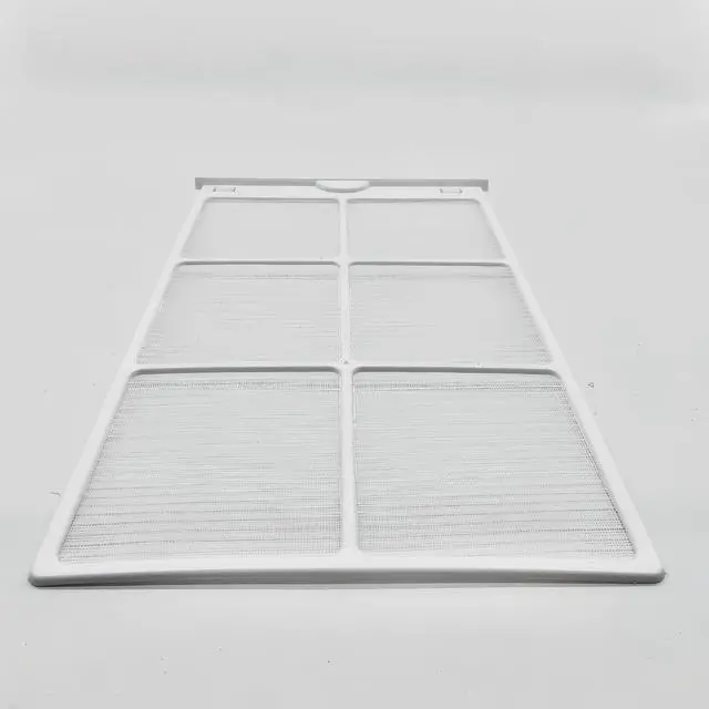 Alt view image 3 of 6 - 1 Pack WJ85X21746 Air Filter Replacement Parts for Room Air Conditioner Compatible with AHQ06LYW1,AHQ06LYQ1,AHR05LWQ2,AHR05LWQ2,Replaces A0010209471,AP6280063,White