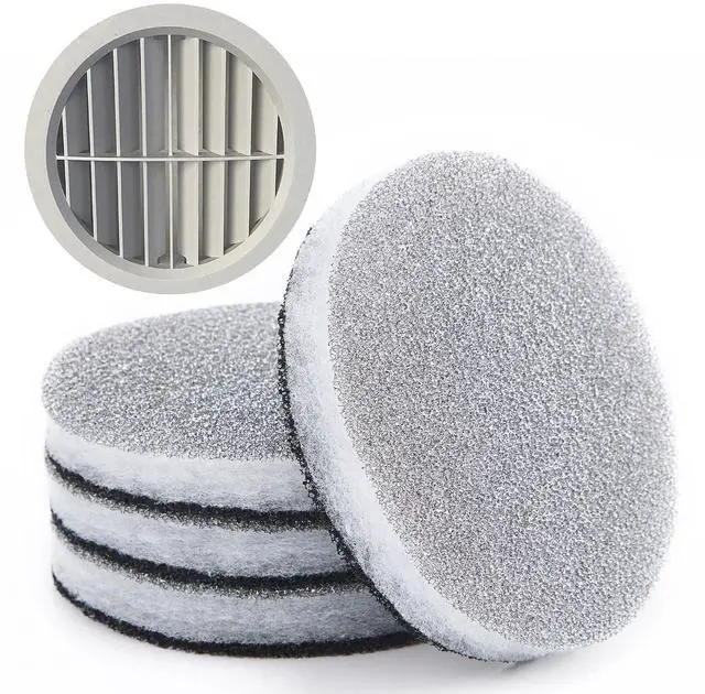 Main image of 4 Pack RV AC Filters RV Filters Replacement for Air Conditioner Vent Compatible with MERV 6 AC Filter (Round,5.25 Inch)