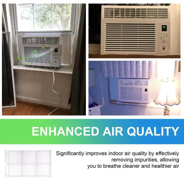 Alt view image 7 of 7 - WJ85X21746 GE Air Conditioner AC Air Filter Replacement Replaces AP6280063, 4588851, A0010209471, PS12171954 for GE AHQ06LYQ1, AHQ06LYW1, AHR05LWQ1, AHR05LWQ2
