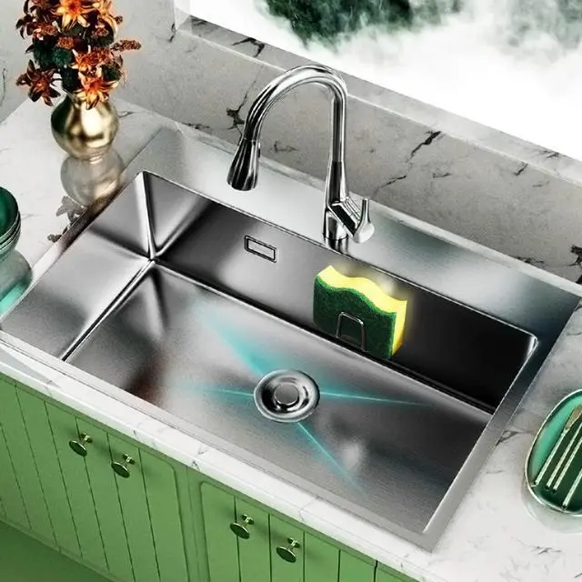 Alt view image 3 of 7 - Sponge Holders for Kitchen Sink Adhesive Sponge Holder Sink Caddy Stainless Steel Rust Proof Waterproof, Quick Drying