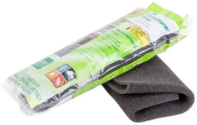 Alt view image 3 of 5 - Brand 1285234 Replacement Air Conditioner Foam Filter, 24-Inch x 15-Inch x 1/4-Inch, 1-Pack by Duck