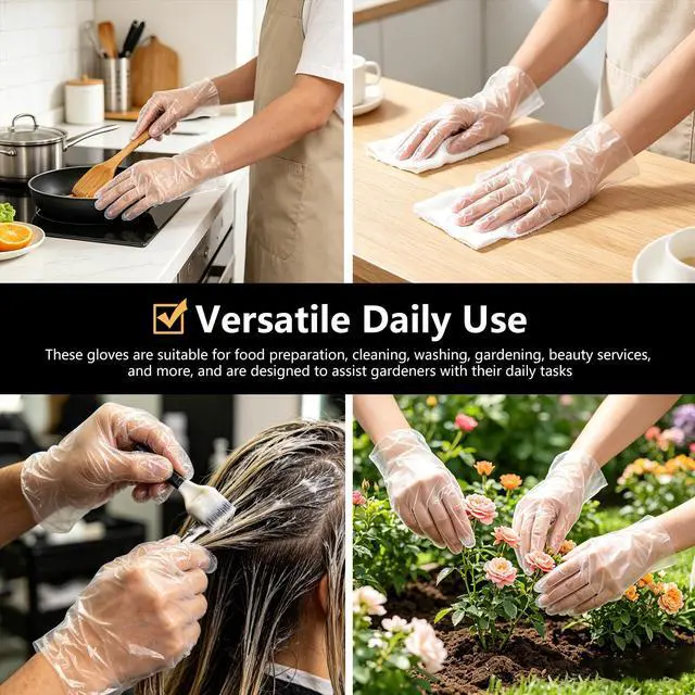 Alt view image 6 of 7 - Disposable Gloves Food Handling and Prep