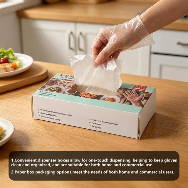 Alt view image 7 of 7 - Disposable Gloves Food Handling and Prep