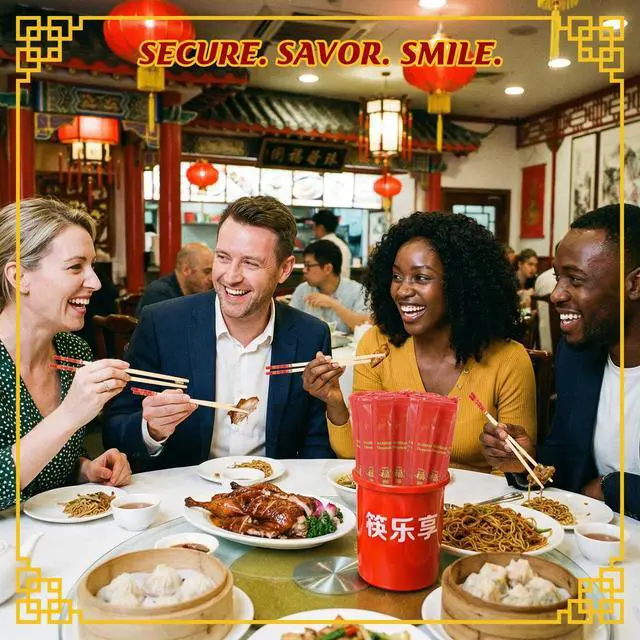 Alt view image 5 of 6 - 200 Pairs Disposable Chopsticks Bulk 9.25 Inch Individually Wrapped Wooden Bamboo Chopsticks with Red Sleeved Fu Lu Shou Xi for Restaurant Sushi Takeout Wedding Dining