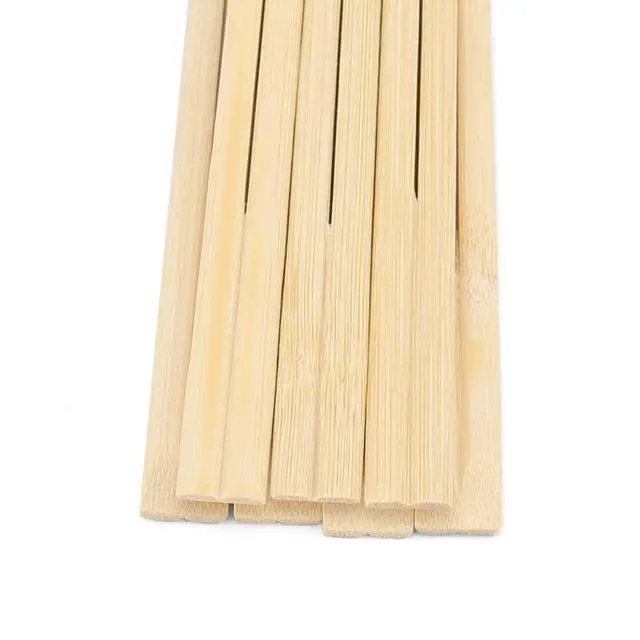 Alt view image 4 of 7 - 500 Pairs 8 Inch Disposable Chopsticks, 20cm Bamboo Chopsticks Bulk, Chinese Wood Chop Sticks for Eating, Catering, Takeaway