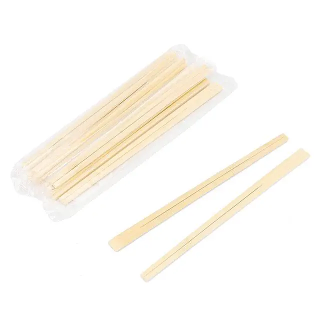 Alt view image 6 of 7 - 500 Pairs 8 Inch Disposable Chopsticks, 20cm Bamboo Chopsticks Bulk, Chinese Wood Chop Sticks for Eating, Catering, Takeaway