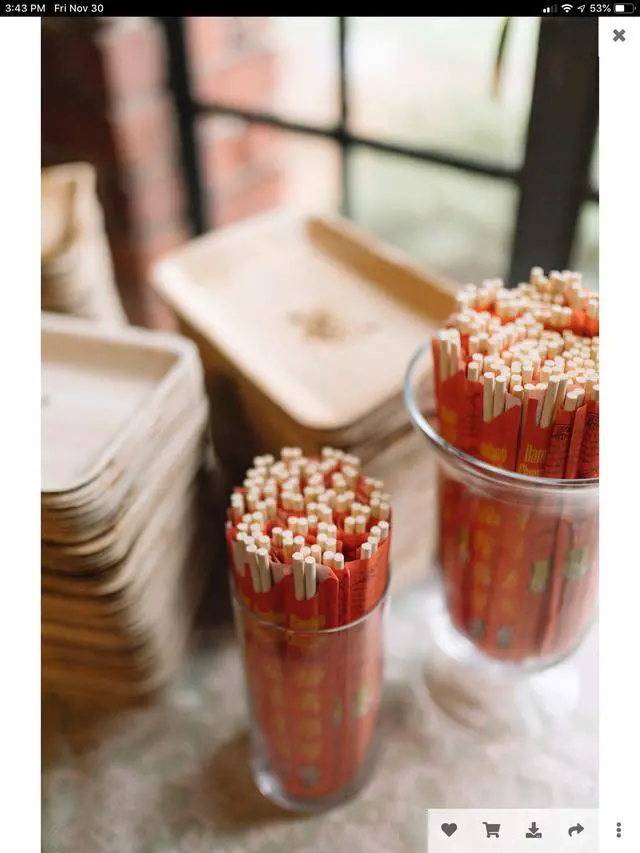 Alt view image 4 of 4 - Shop&Save Bag Of 240 Pairs Premium Disposable Bamboo Chopsticks, 9" Sleeved and Separated, UV Treated, Bag of (240)