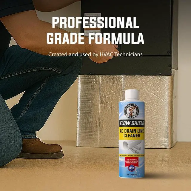 Alt view image 5 of 7 - AC Drain Line Cleaner | Prevent Buildup and Overflow | 8oz - Up to 3 Months of Protection | Fast Acting & Long Lasting Bio-Enzymatic Formula