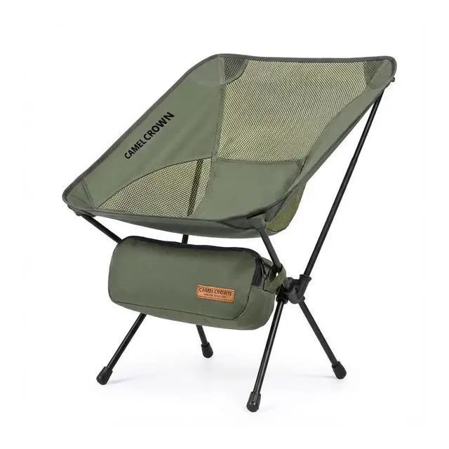 Main image of Camping Chair Heavy Duty Backpacking Chair - Ultra-Light Folding Chair with Carry Bag, Portable Compact for Outdoor, Lawn, Hiking, Beach, Picnic