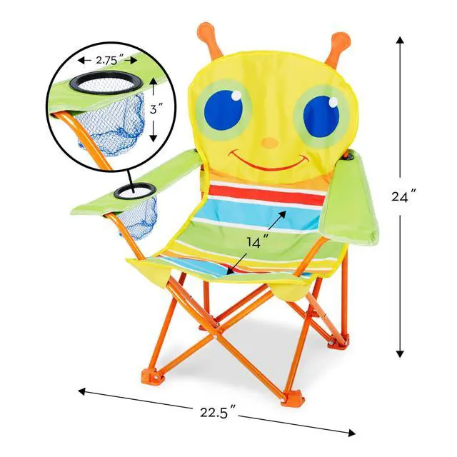 Alt view image 4 of 7 - Sunny Patch Giddy Buggy Folding Lawn & Camping Chair (Frustration-Free Packaging)