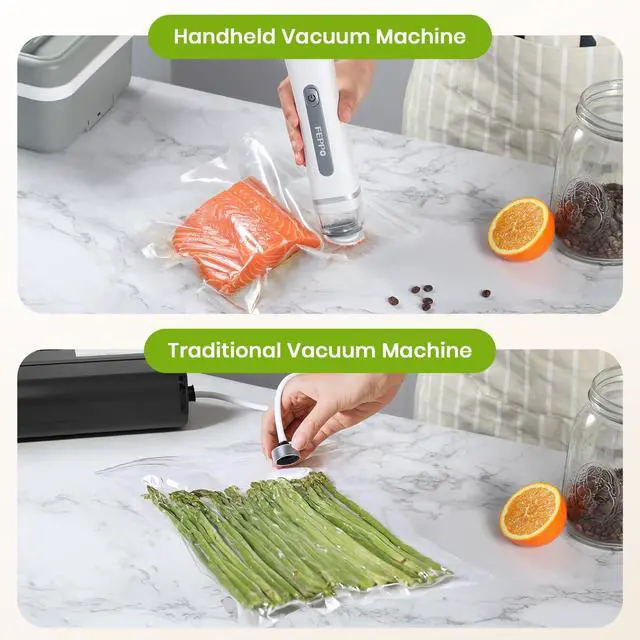 Alt view image 5 of 7 - Vacuum Sealer Bags for Food, 30 PCS 8.3"×8.7" Reusable Vacuum Seal Bags with Air Valve for Food Storage, Ideal for Freshness Preservation
