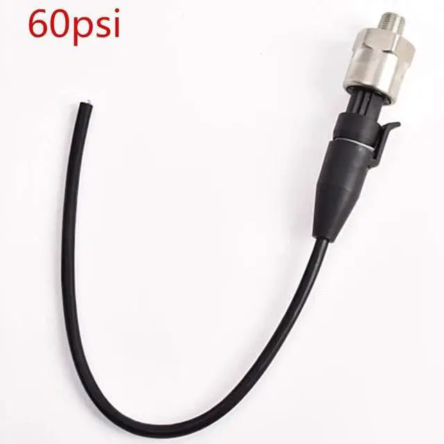 Alt view image 2 of 7 - 0.5-4.5V 60 Psi Universal Pressure Transducer Sender/Sensor Solenoid for Oil Fuel Diesel Gas Air Water,Gauge Pressure 1/8"NPT Thread Stainless Steel