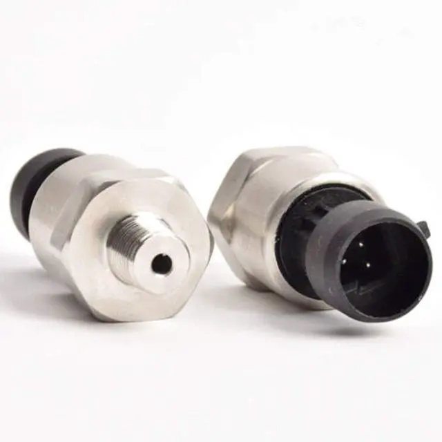 Alt view image 4 of 7 - 0.5-4.5V 60 Psi Universal Pressure Transducer Sender/Sensor Solenoid for Oil Fuel Diesel Gas Air Water,Gauge Pressure 1/8"NPT Thread Stainless Steel