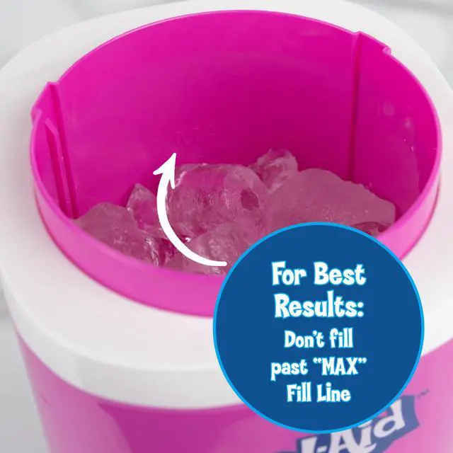 Alt view image 5 of 6 - Kool-Aid Shave Ice and Snow Cone Machine, Multi-Use Ice Shaver for Frozen Treats, Slushies, Snow Cones, and More Reusable Cup and Ice Mold, Stainless Steel Blades Sharkleberry