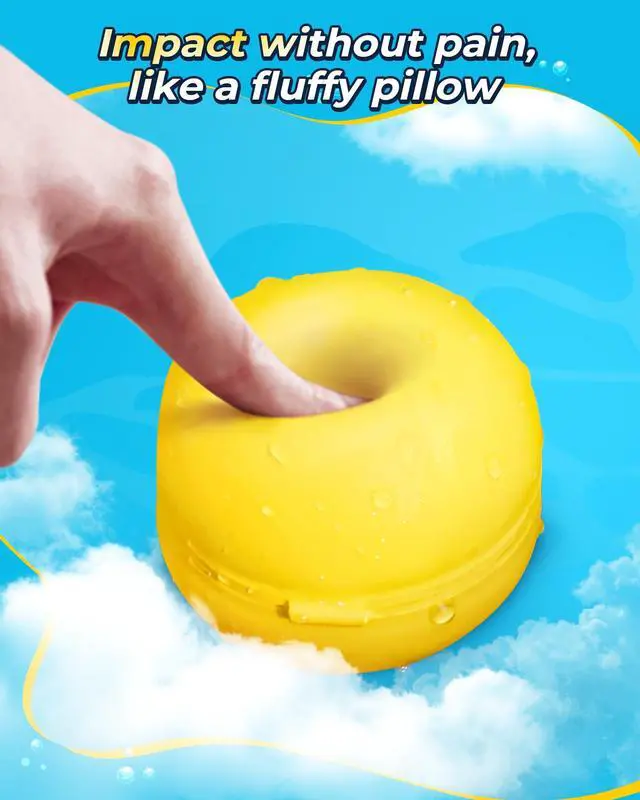 Alt view image 3 of 7 - SOPPYCID Water Balloons Reusable Splash Ball, Latex-free Water Bomb Pool Toys, No Tying Easy Quick Fill, Magnetic Self-sealing Water Balls for Kids & Adults All Ages Summer Fun Outdoor Party Games