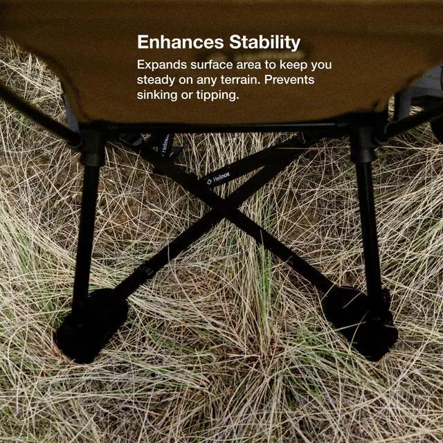 Alt view image 2 of 7 - Ground Strap, Chair Add-On Accessory, Packable Chair Stabilizer Keeps You Steady on Uneven Ground, Durable Performance Material, Backpacking and Camping Gear