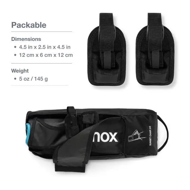 Alt view image 3 of 7 - Ground Strap, Chair Add-On Accessory, Packable Chair Stabilizer Keeps You Steady on Uneven Ground, Durable Performance Material, Backpacking and Camping Gear