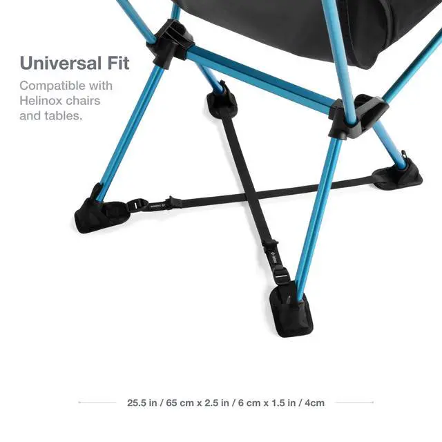 Alt view image 7 of 7 - Ground Strap, Chair Add-On Accessory, Packable Chair Stabilizer Keeps You Steady on Uneven Ground, Durable Performance Material, Backpacking and Camping Gear