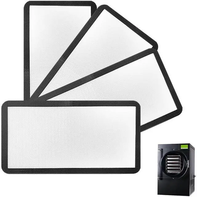 Main image of Silicone Baking Mats for Harvest Right Freeze Dryer Trays, Small/Medium/Large, Food-Safe Non-Stick Freeze Drying Mats, Heat Resistant Reusable Oven Liners, Small-4PCS