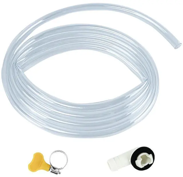 Main image of 10Ft Portable Air Conditioner Drain Hose, 3/5 Inch Leakproof AC Drain Hose Kit, Universal AC Drain Hose Drain Pipe Replacement Window Air Conditioner Unit Parts