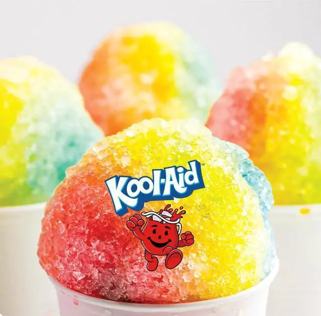 Alt view image 6 of 6 - Kool-Aid Deluxe Snow Cone Party Kit - 4 Reusable Snow Cone Cups, 4 Spoon Straws, Snow Cone Shaper, Colorful Confetti - Birthday Party or Summer Cookout Serving