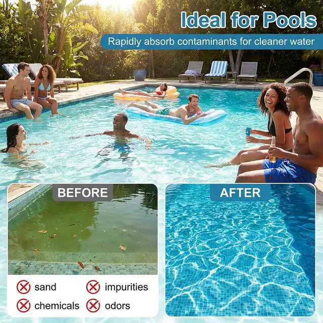 Alt view image 4 of 7 - 50PCS Pool Filter Balls - Sand Filter Ball, Aquarium Filter Media
