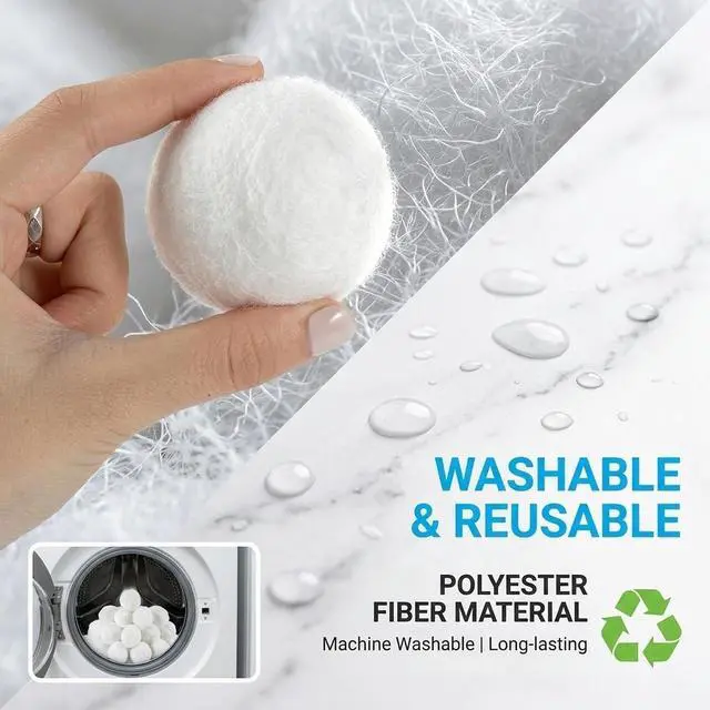 Alt view image 7 of 7 - 50PCS Pool Filter Balls - Sand Filter Ball, Aquarium Filter Media
