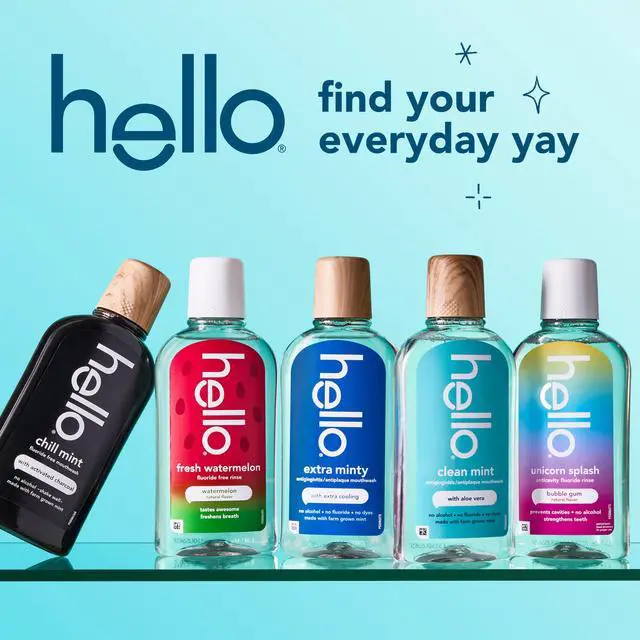 Alt view image 7 of 7 - Chill Mint Alcohol Free Mouthwash with Activated Charcoal, 17.6 Fl Oz, Fluoride Free Mouthwash with Farm Grown Mint and Coconut Oil, Vegan, Minty Oral Rinse (Pack of 3)