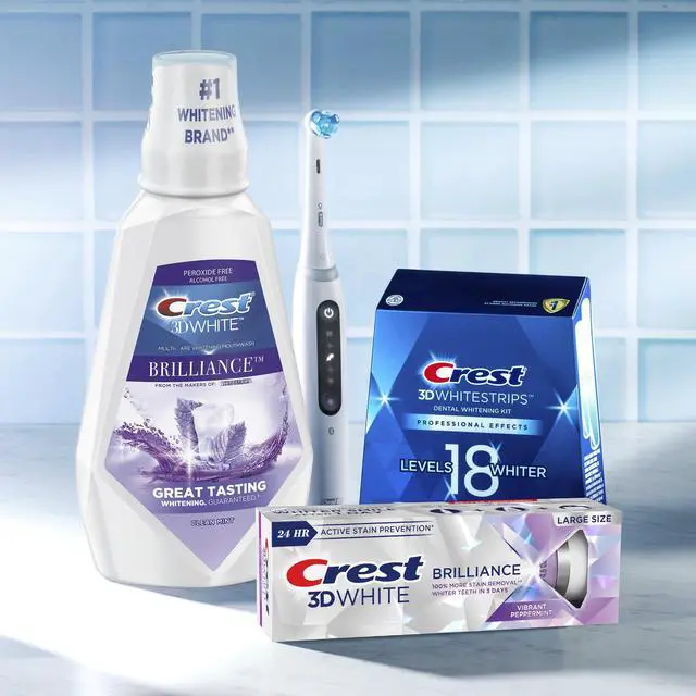Alt view image 6 of 7 - 3D White Mouthwash, Teeth Whitening for Adults, 1L, 2 Pack, Alcohol Free Mouth Rinse, Breath Freshener, Antibacterial, Antiseptic, Bad Breath Treatment, Peroxide Free, Clean Mint