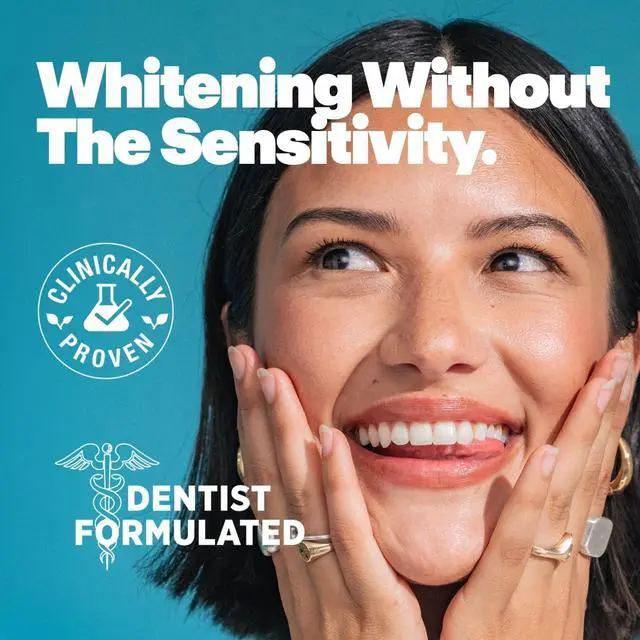Alt view image 4 of 5 - Teeth Whitening Mouthwash, Peroxide Free, 16 fl oz, 2 Pack | Enamel safe, alcohol free, fluoride free, SLS free, dentist formulated, gentle rinse that lifts coffee, tea and wine stains