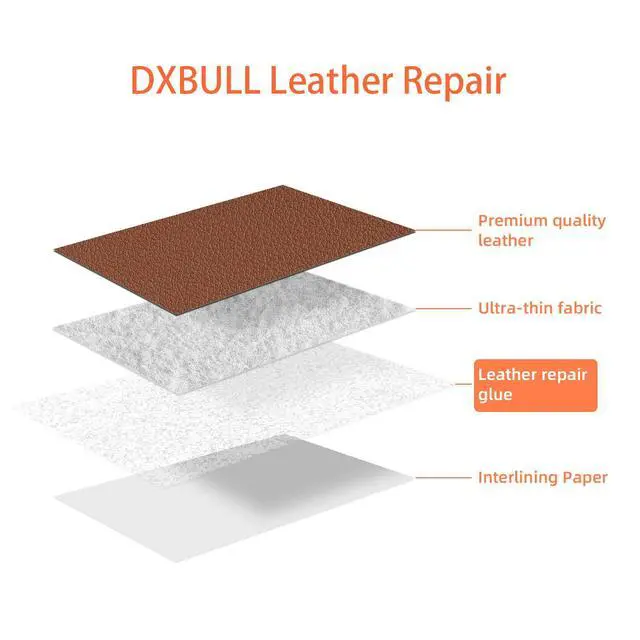 Alt view image 3 of 7 - Large Leather Repair Patch 17.3x78.7 inch Repair Tape Self-Adhesive for Furniture Sofas Car Seats Chair Couches Handbags Jackets Decorative Home Hotel Wall (Dark Coffee)