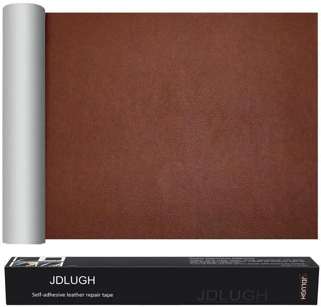 Main image of Leather Repair Patch Tape, Leather Repair kit 15x60 Inch, Brown