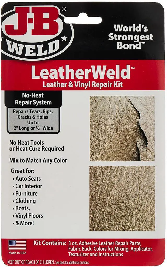 Main image of 2130 Vinyl and Leather Repair Kit, 3 oz, Black