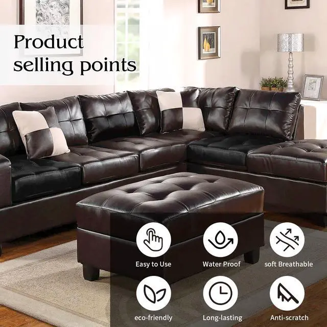 Alt view image 7 of 7 - Leather Repair Tape Self-Adhesive Leather Repair Patch for Couch Furniture Sofas Car Seats Advanced PU Vinyl Leather Repair Kit (Black, 3.9X79 inch)
