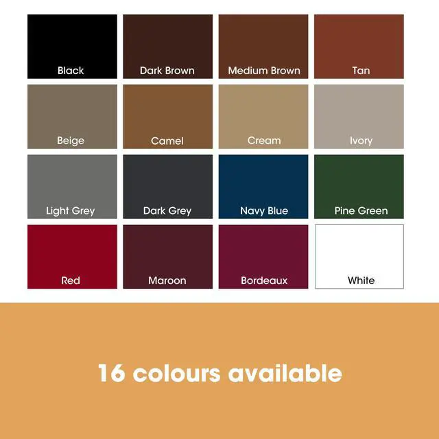 Alt view image 3 of 7 - Leather Repair Paint | 2-in-1 Seal and Color | Use on Scratches, Tears, and Holes in Car Seats, Furniture | Quick and Easy Leather Repair Kit for Furniture (Dark Brown, 50ml / 1.7oz)