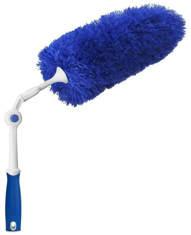 Main image of Connect and Clean Microfiber Duster with Pivoting Handle, Dusters for Cleaning, Compatible with Telescopic Poles, Dusting Tools, Cleaner Tool for Windows, TVs, Moldings, Cupboards, Cabinets