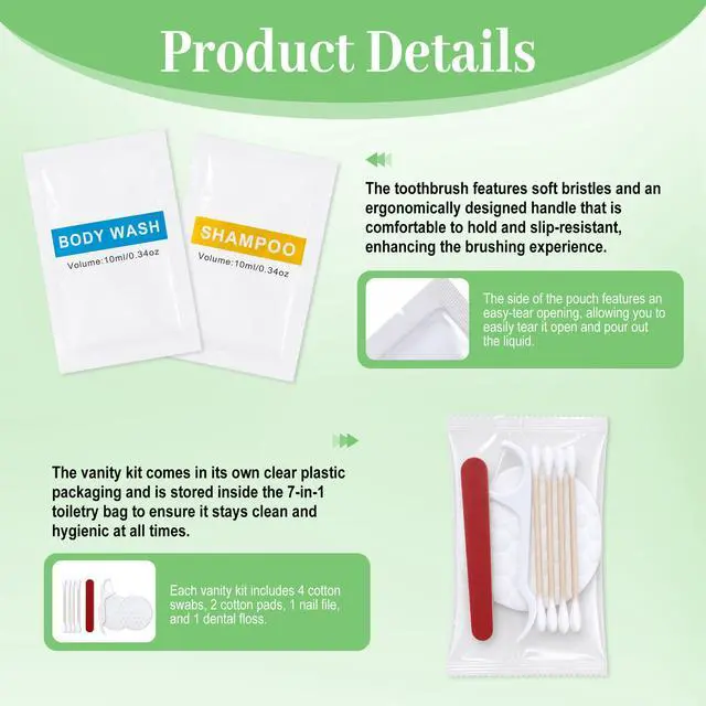 Alt view image 4 of 7 - Hygiene Kits, Toothbrush and Toothpaste Travel Kits (4-Pack) | Bulk Hygiene Supplies, Individual Packages, Suitable For Travel, Hotels, Camping, Home Use