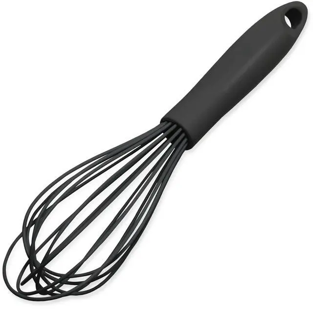 Main image of Premium Silicone Wire Cooking Whisk, 10.5 inch, Black