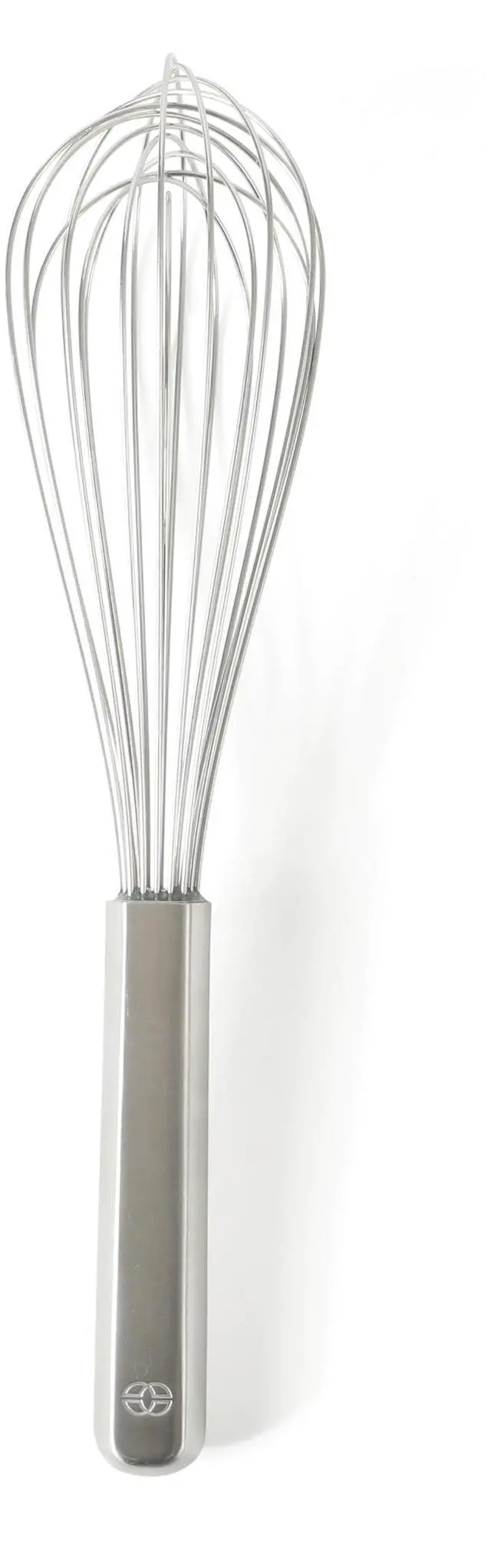Main image of Prime 8-Inch Balloon Whisk, Stainless Steel Kitchen Whisk for Eggs, Batter & Small Batch Mixing, Heavy-Gauge Wire Whip with Weighted Handle for Control