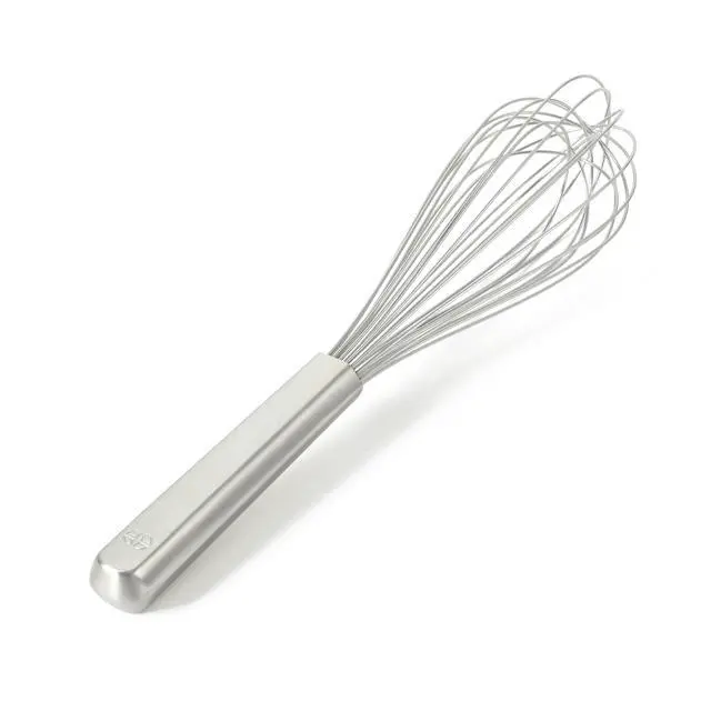 Alt view image 7 of 7 - Prime 8-Inch Balloon Whisk, Stainless Steel Kitchen Whisk for Eggs, Batter & Small Batch Mixing, Heavy-Gauge Wire Whip with Weighted Handle for Control