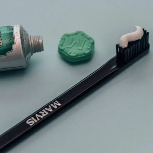 Alt view image 5 of 5 - Toothbrush, Medium Nylon Bristle