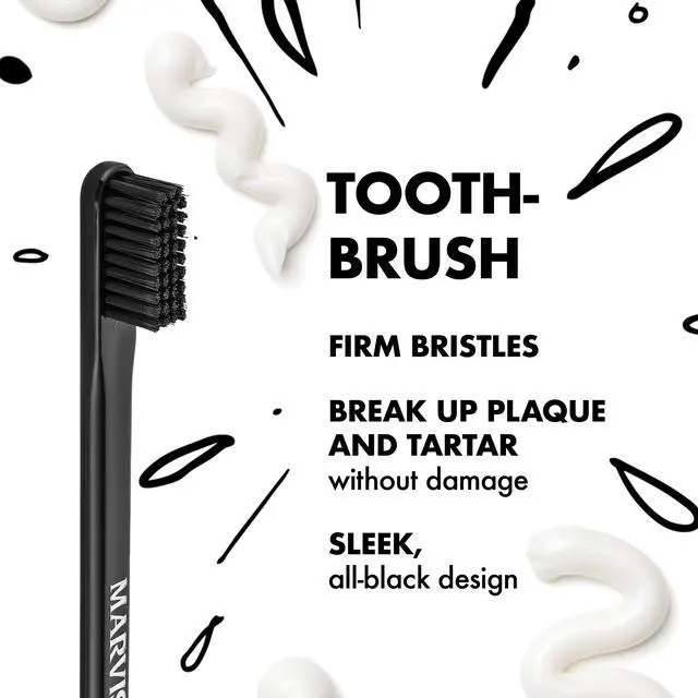 Alt view image 3 of 5 - Toothbrush, Medium Nylon Bristle