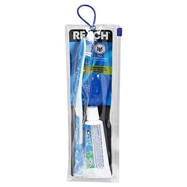 Alt view image 3 of 5 - Toothbrush Travel Kit, Soft Bristles | Multi-Angled | Pack of 3 | TSA-Friendly | Portable