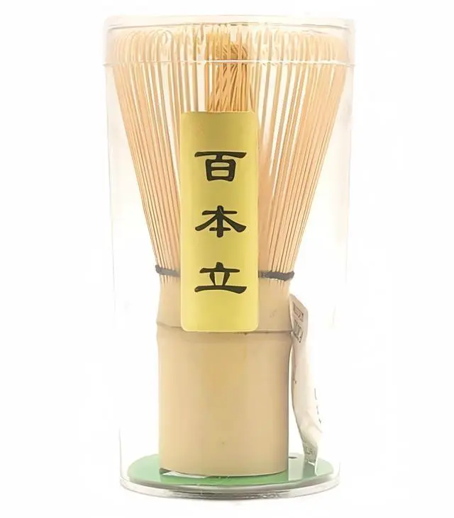 Main image of Matcha Whisk - Bamboo Whisk for Matcha Powder, Handcrafted Organic Traditional Japanese Chasen, 100-Prong Matcha Stirrer Wisk Mixer Brush for Authentic Tea Preparation