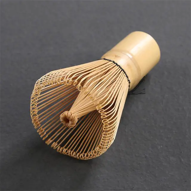Alt view image 7 of 7 - Matcha Whisk - Bamboo Whisk for Matcha Powder, Handcrafted Organic Traditional Japanese Chasen, 100-Prong Matcha Stirrer Wisk Mixer Brush for Authentic Tea Preparation