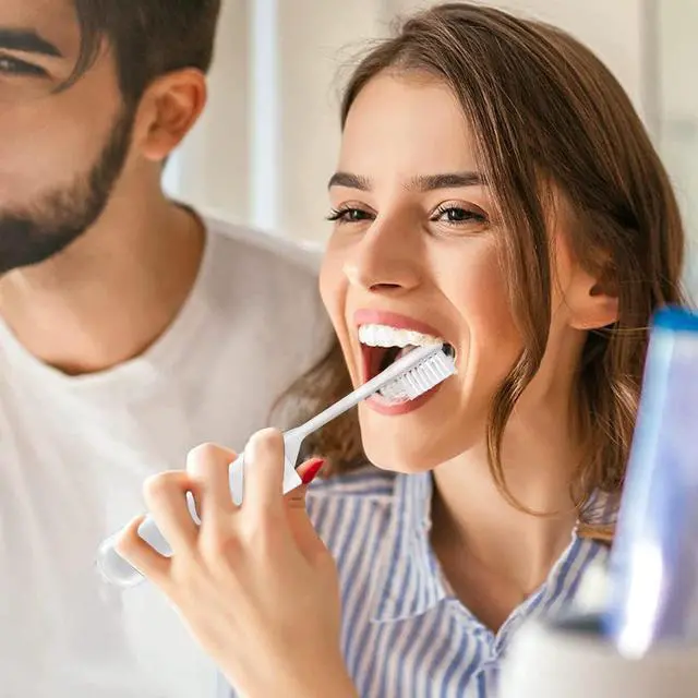 Alt view image 5 of 7 - Travel Toothbrush Set Portable Foldable Soft Toothbrushes with Mini Toothpast, White (1)