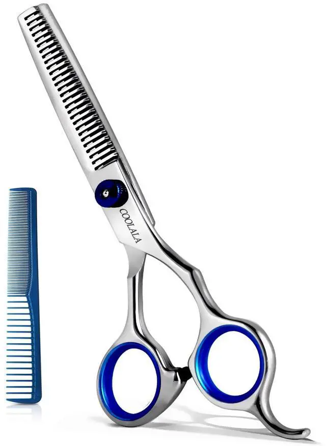 Main image of Stainless Steel Hair Cutting Scissors Thinning Shears 6.5 Inch Professional Salon Barber Haircut Scissors Family Use for Man Woman Adults Kids