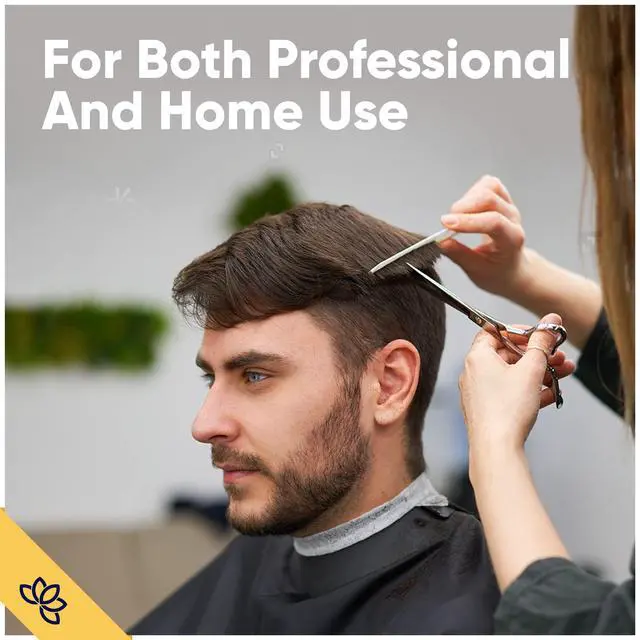 Alt view image 7 of 7 - Professional Razor Edge Series Barber Hair Cutting Scissors - Japanese Stainless Steel Salon Scissors - 6.5 Overall Length - Fine Adjustment Tension Screw - Premium Shears for Hair Cutting