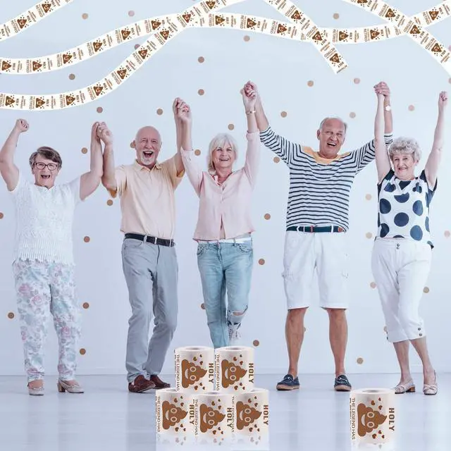 Alt view image 7 of 7 - Retirement Toilet Paper Gift for Men and Women Roll Prank Funny Retired Gifts Novelty Toilet Paper Present for Co-Worker Happy Retirement Party Decorations, The Legend Has Retired Party Supplies.