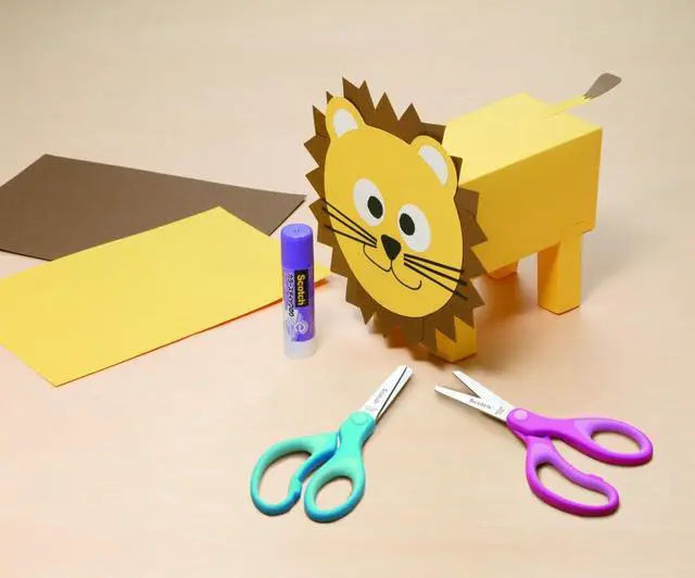 Alt view image 3 of 3 - 5" Blunt Kid Scissors | Ideal for School and At-Home Crafting Projects